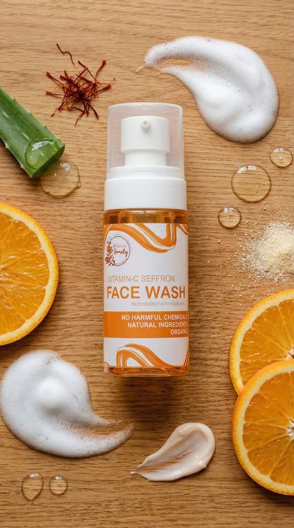 Vitamin-C & Saffron Face Wash - 50ml